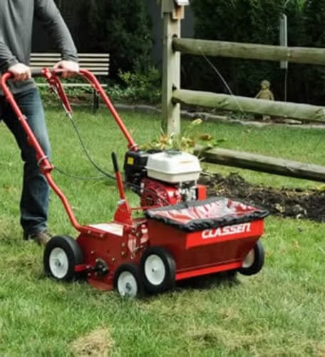 Overseeding and Fertilizing
